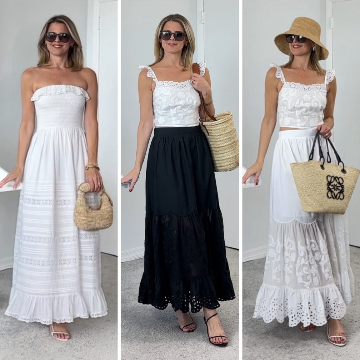 Black and white summer dresses and skirts

All true to size

#LTKtravel #LTKSeasonal