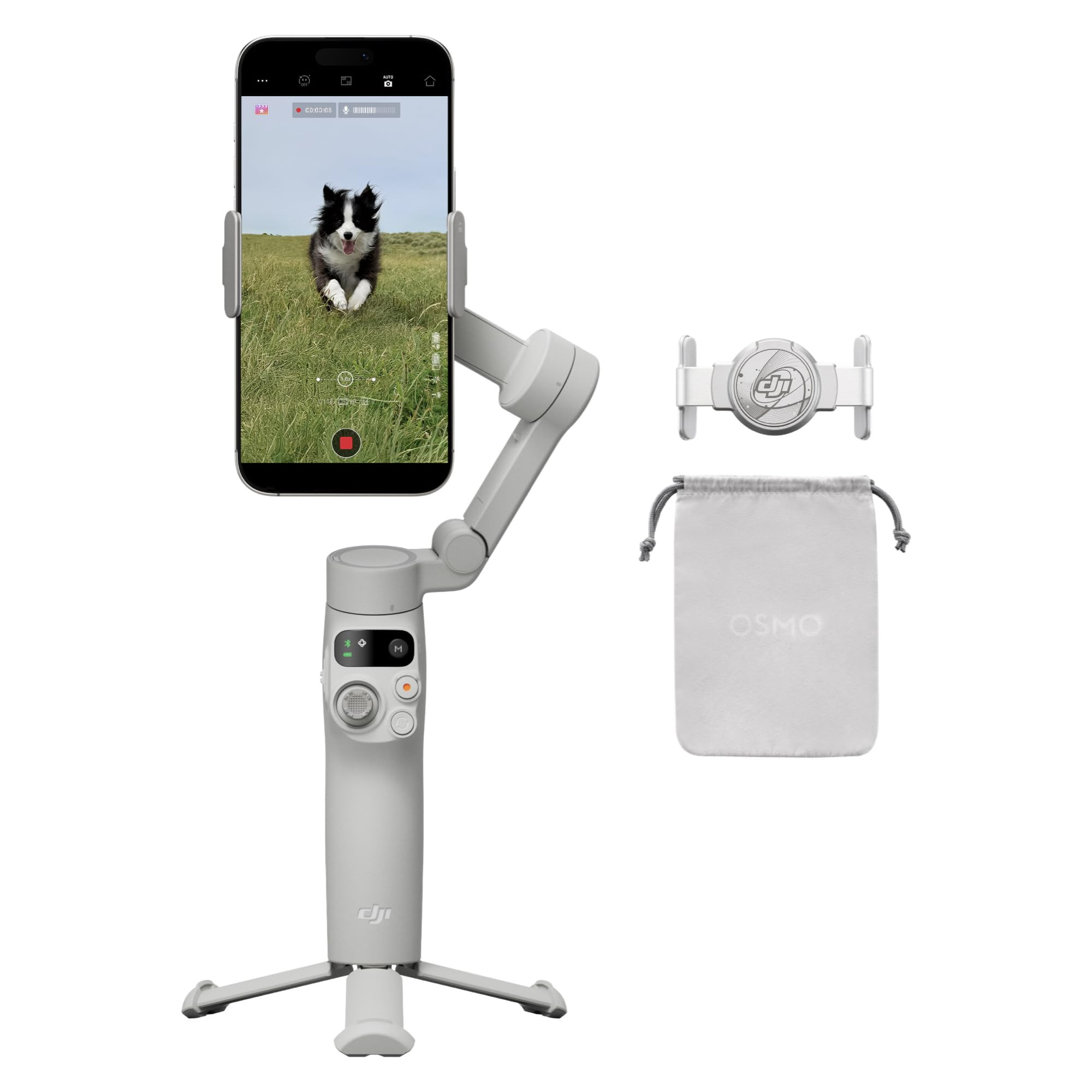 DJI Osmo Mobile 7 Gimbal Stabilizer for iPhone, Android, Built-in Tripod, Portable Stabilizer for... | Amazon (US)