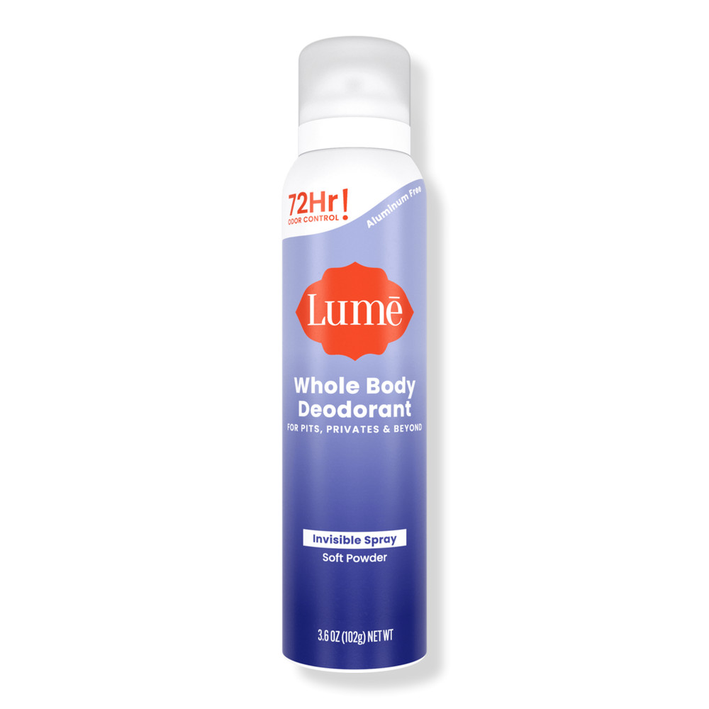 Lume Whole Body Deodorant Invisible Spray - Soft Powder | Ulta