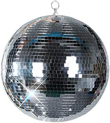 Mirror Disco Ball 8 Inch Silver Mirror Ball - for Hanging Home Decorations School Festivals Party... | Amazon (US)