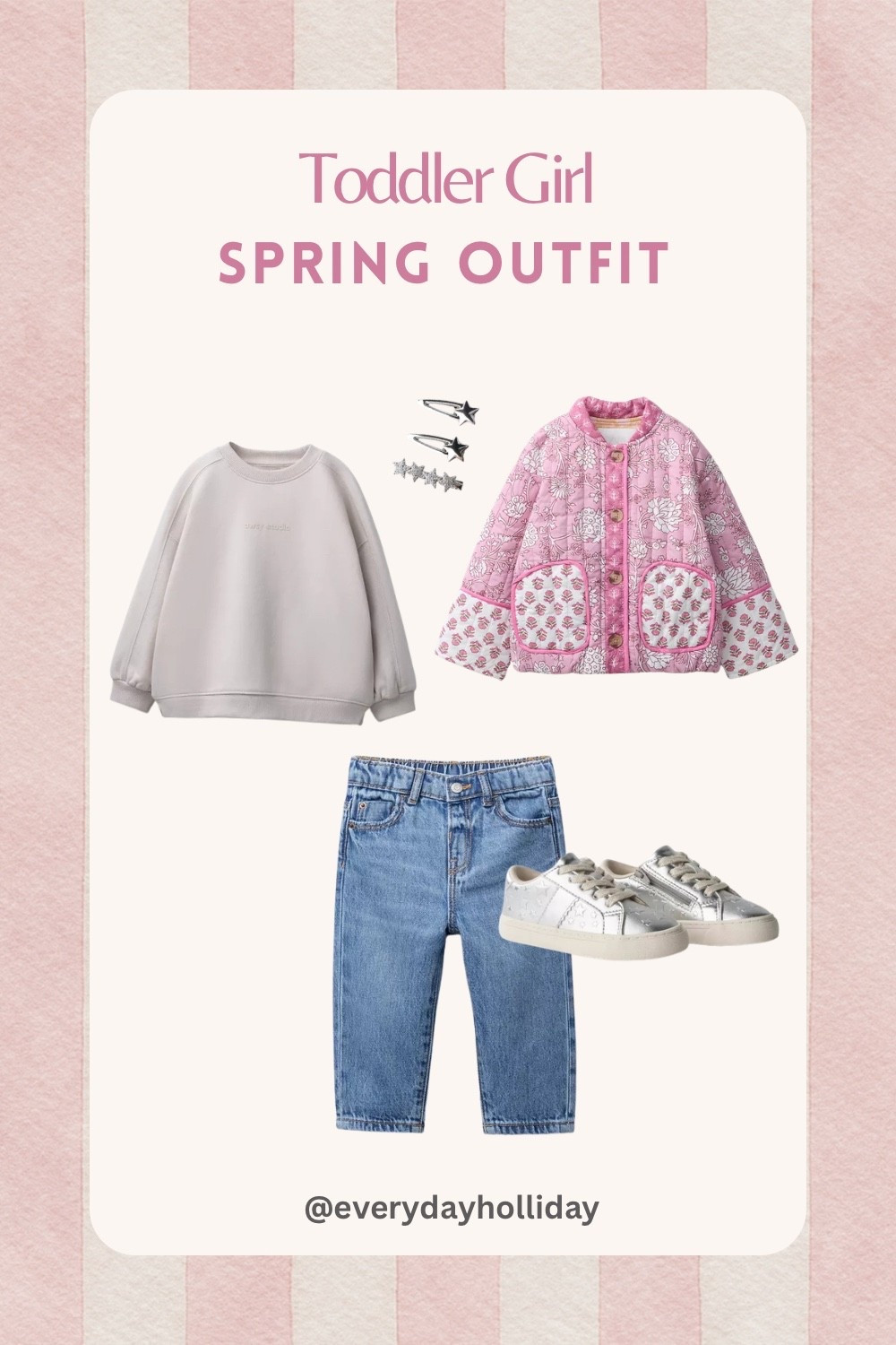 The cutest Zara toddler girl spring outfit — that quilted floral jacket is everything! All pieces linked through LTK. Would you dress your little girl in this? 🌸​​​​​​​​​​​​​​​​

#LTKmomlife #LTKKids #LTKootd