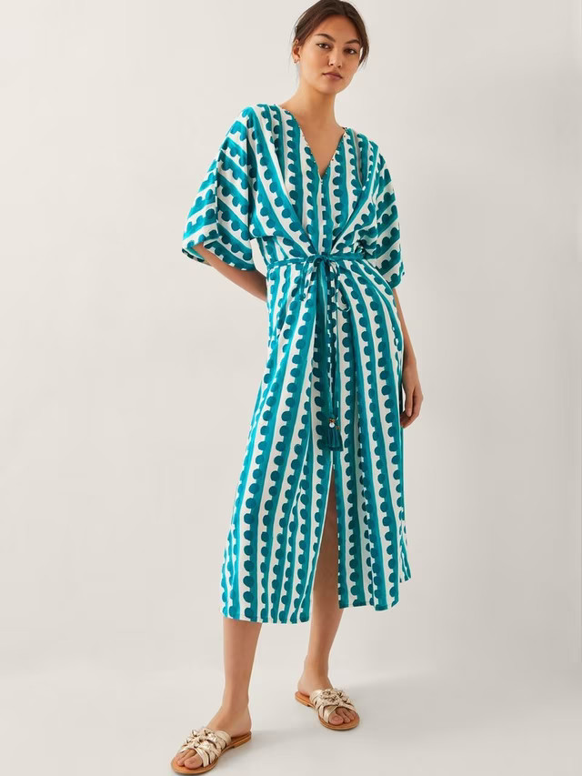 Monsoon Indah Kaftan Dress | John Lewis (UK)