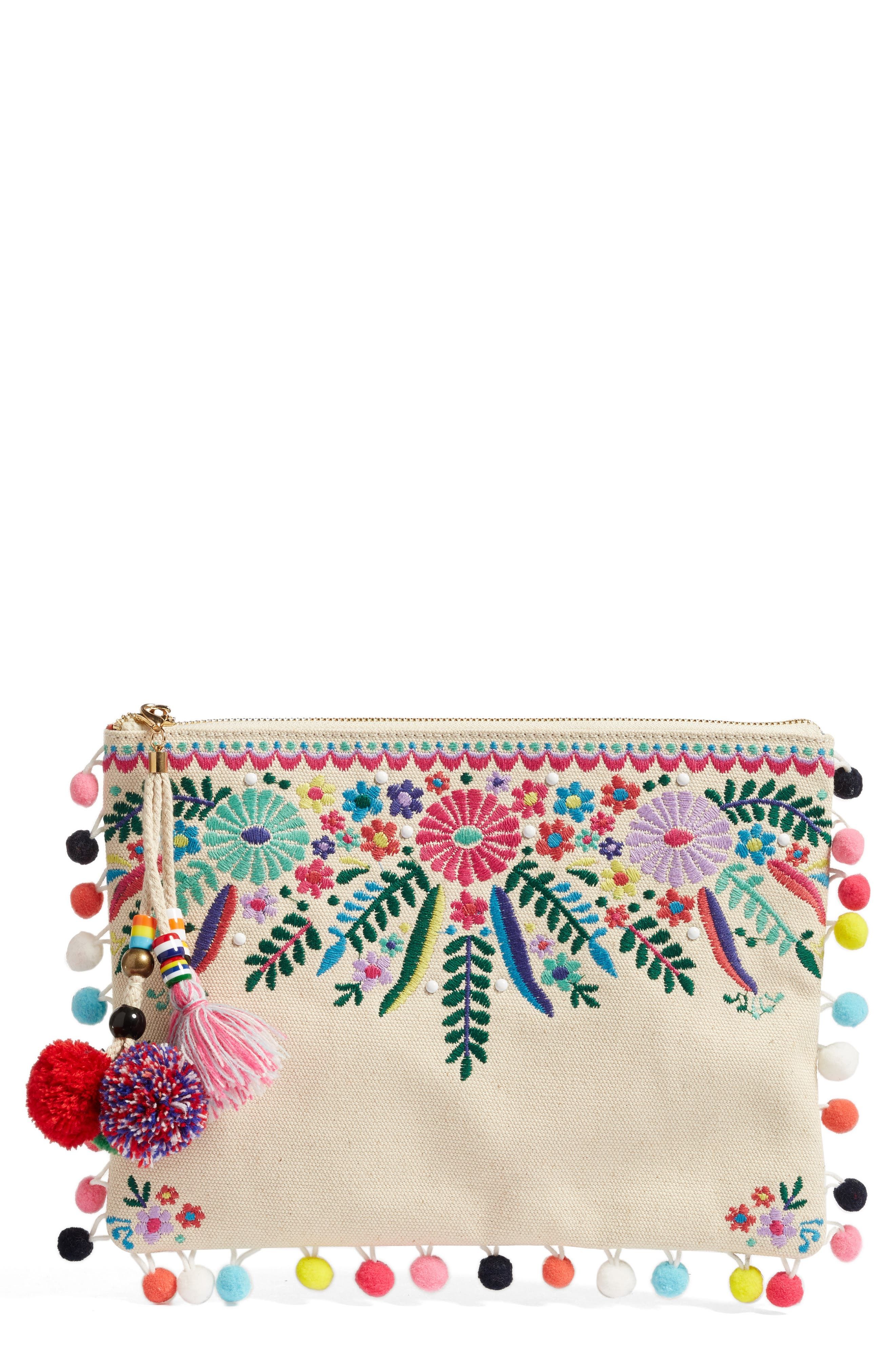 Embroidered Clutch | Nordstrom