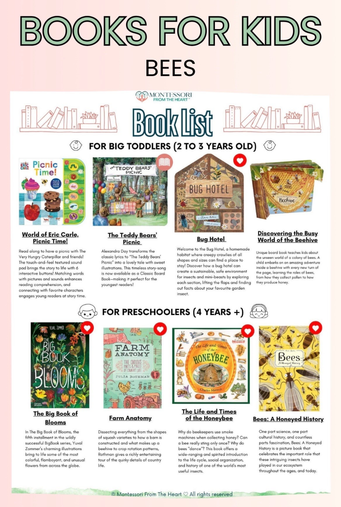 Bees ~ Books for Kids

#LTKhome #LTKkids #LTKfamily