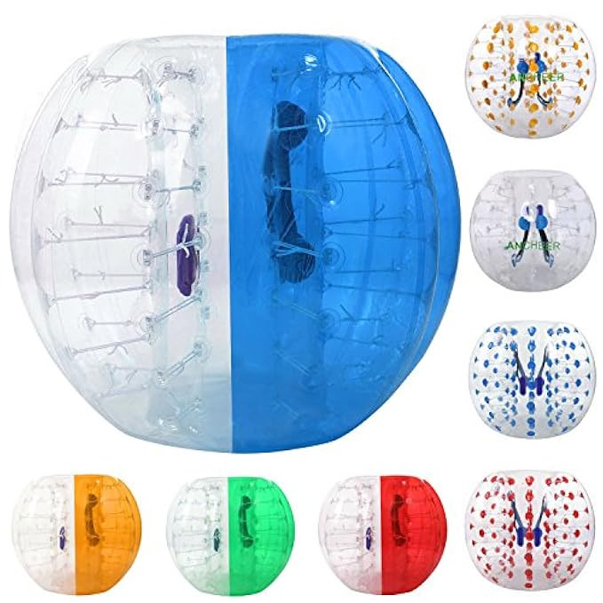 ANCHEER Inflatable Bumper Bubble Soccer Ball Dia 4ft/5 ft(1.2m/1.5m) Giant Human Hamster Ball for Ad | Amazon (US)