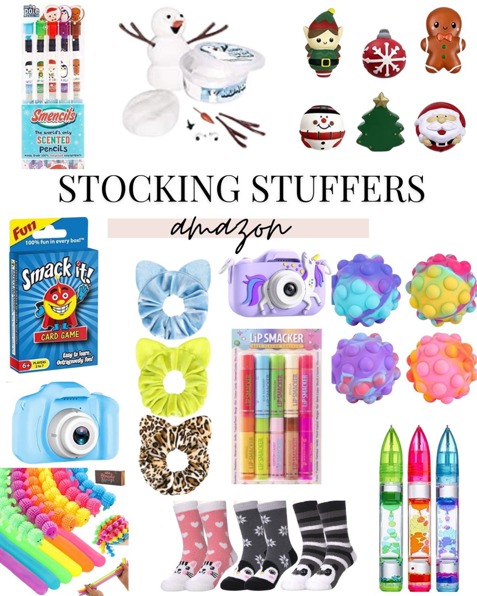 Stocking stuffers for kids from Amazon 

#LTKHoliday #LTKGiftGuide #LTKSeasonal