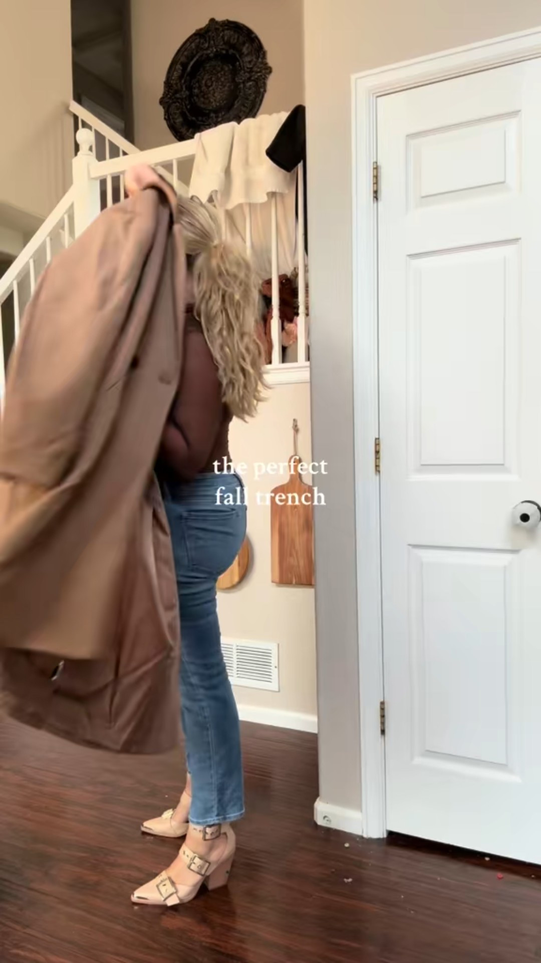 classic, timeless, effortlessly chic + this
double-breasted wool blend trench coat is the ultimate fall &amp; winter staple. layer it over anything for that polished &quot;main character&quot; vibe

#LTKGiftGuide #LTKHoliday #LTKdayinmylife