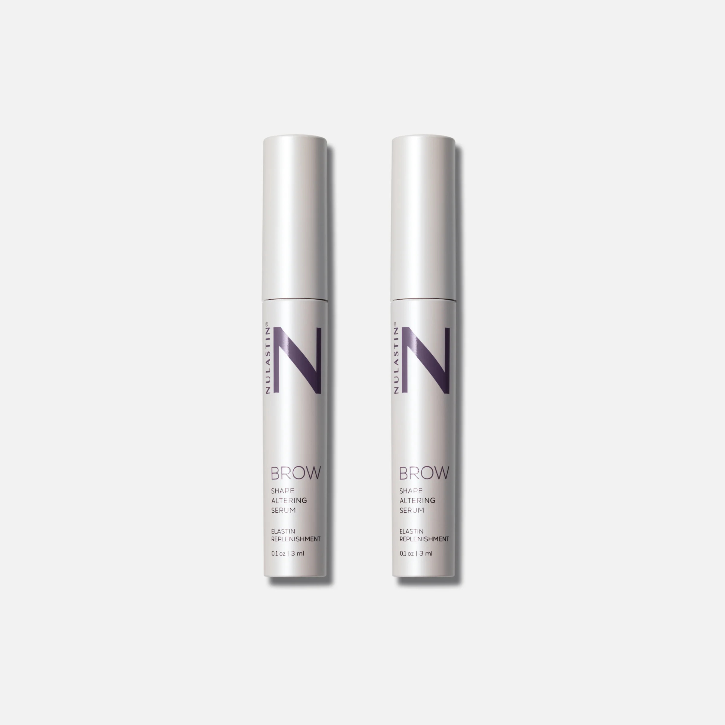Brow Shape Altering Serum 2-Pack | Award Winning Nulastin Brow Serum | NULASTIN
