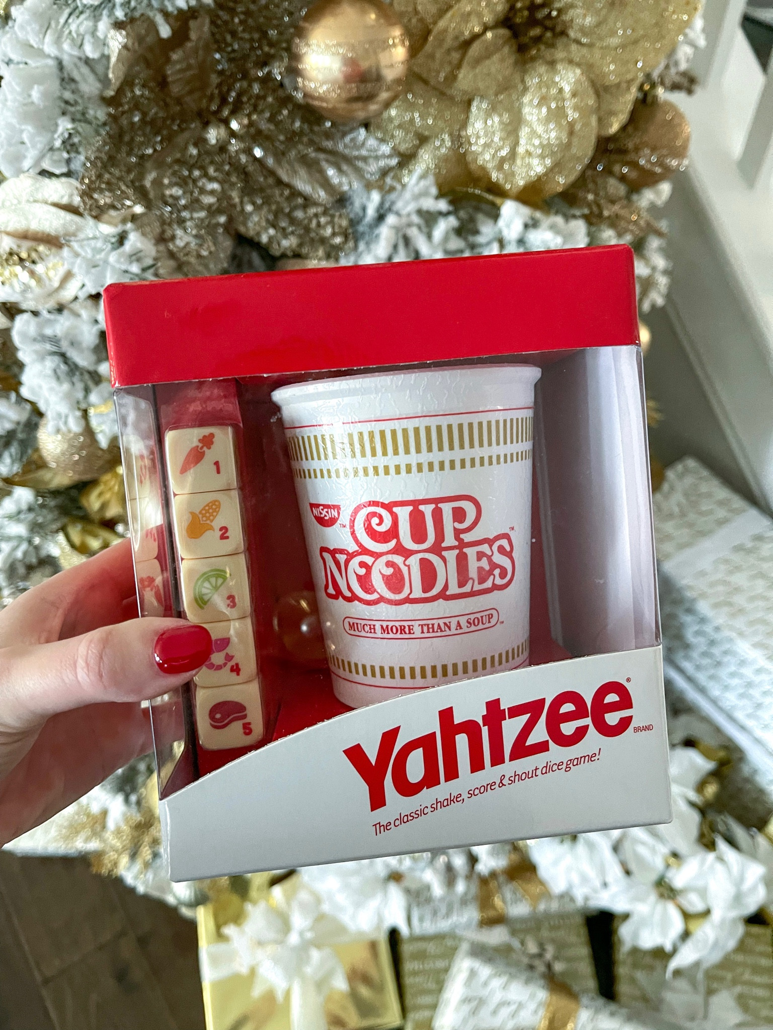 Perfect game to play with family over the holidays!

Yahtzee, board games, cup of noodles

#LTKfamily #LTKunder50 #LTKGiftGuide