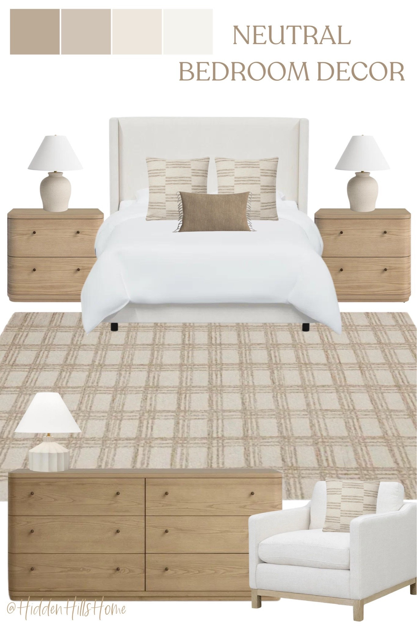 Neutral bedroom decor, bedding, bedroom decor ideas, bedroom inspiration, home decor #bedroom

#LTKHome #LTKSaleAlert #LTKSeasonal
