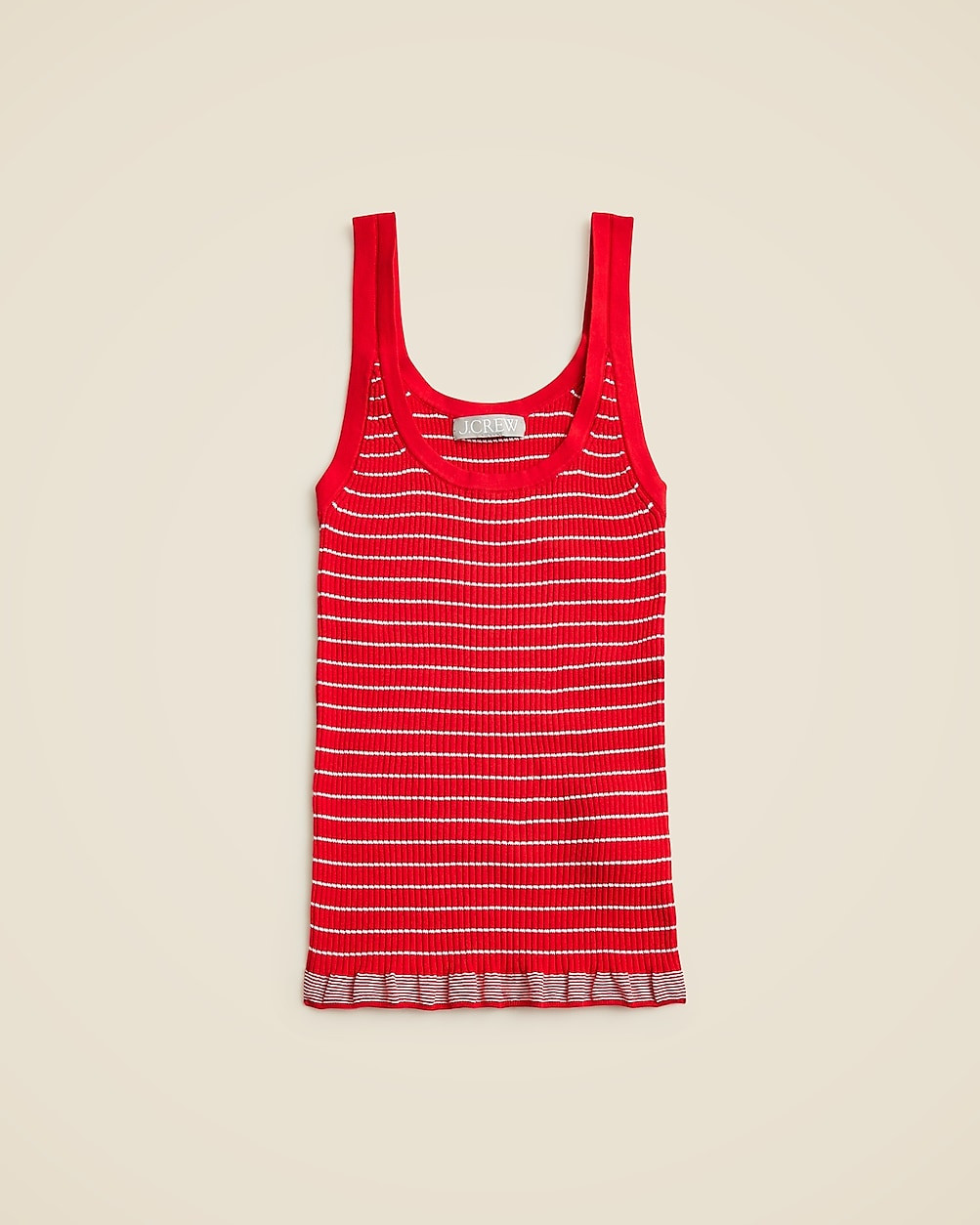 Ribbed tank top in premium ultra-fine cotton | J. Crew US