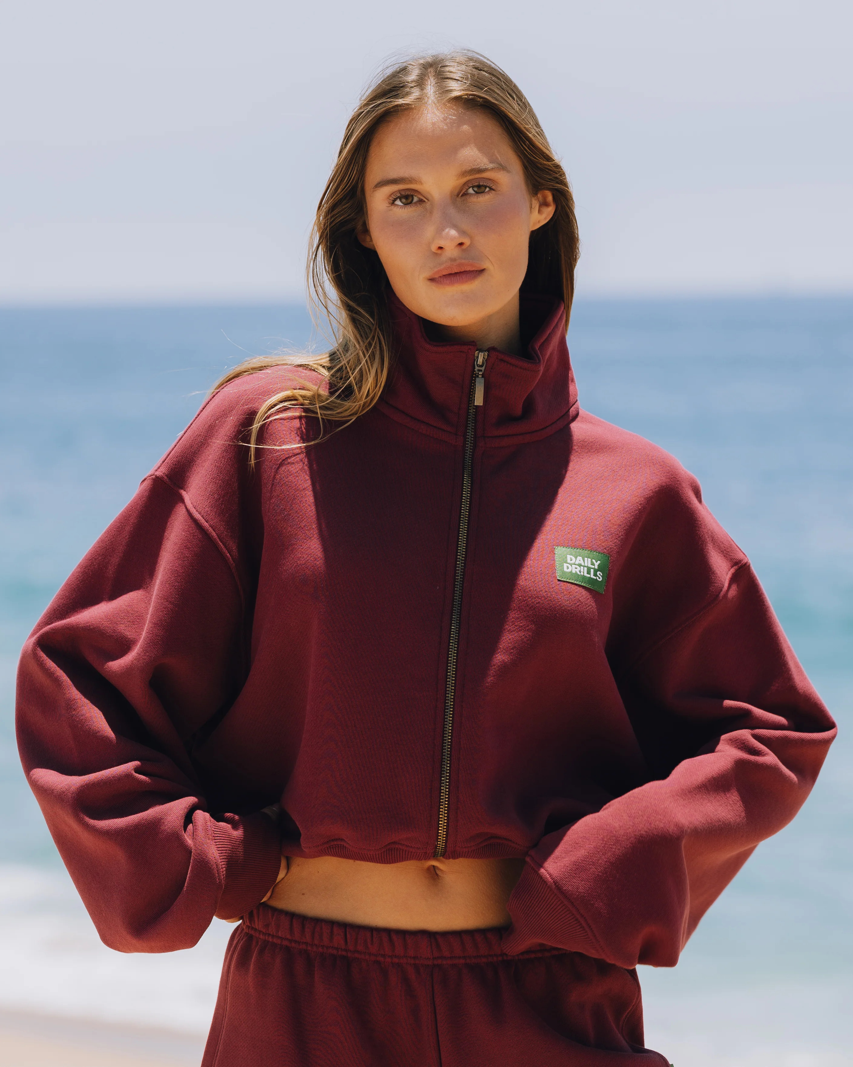Heavyweight Funnel Neck Double Zip - Bodega | Daily Drills LLC