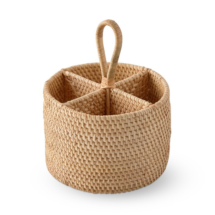 Light Woven Utensil Caddy | Williams-Sonoma