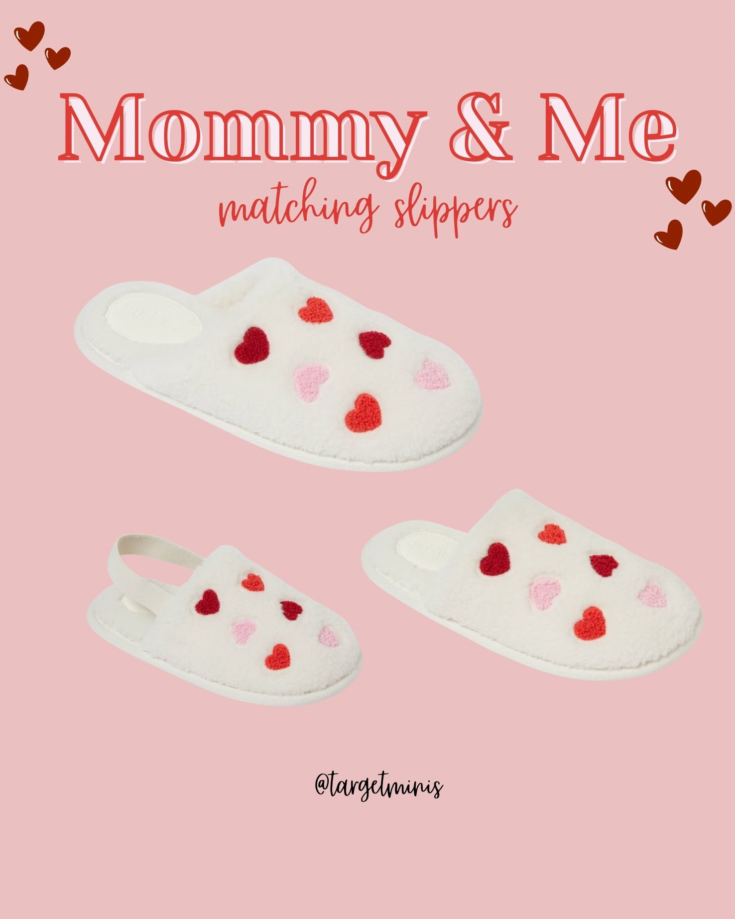 20% off mommy and me slippers 

Target finds, Target style, kids, Valentine’s Day 

#LTKKids #LTKSaleAlert