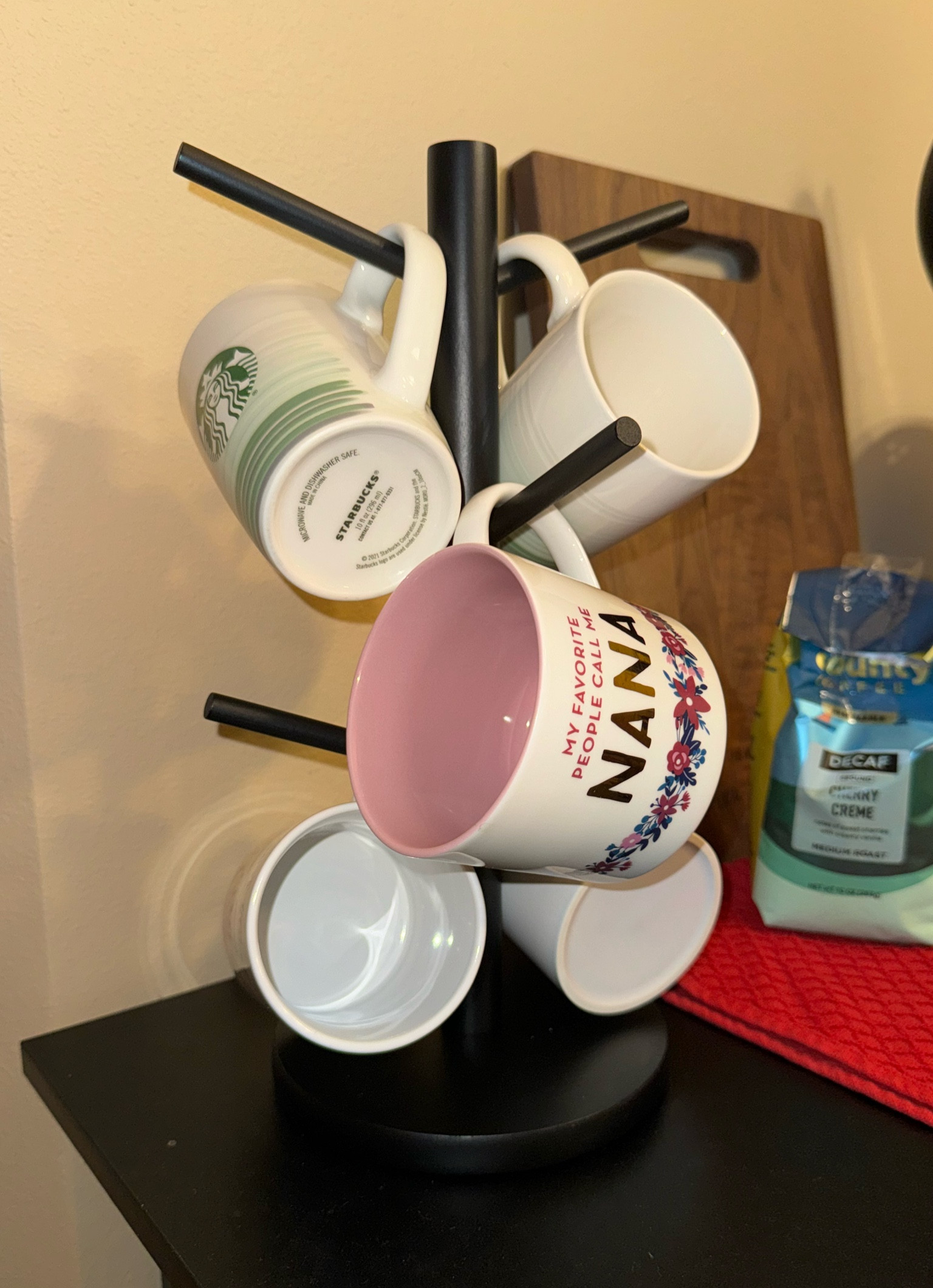 A mug tree. Is it necessary? No. But does it elevate a space even a little bit? I think so!

#LTKFindsUnder50 #LTKHome #LTKSummerSales