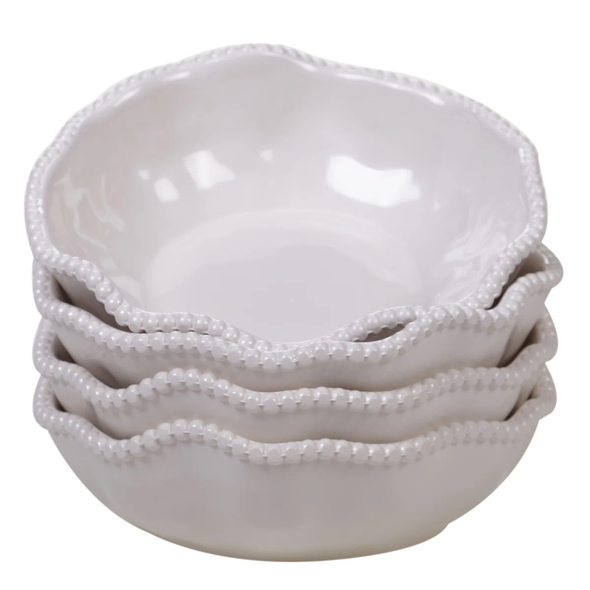 Certified International Perlette 22 oz. Melamine Dining Bowl (Set of 4) | Wayfair North America