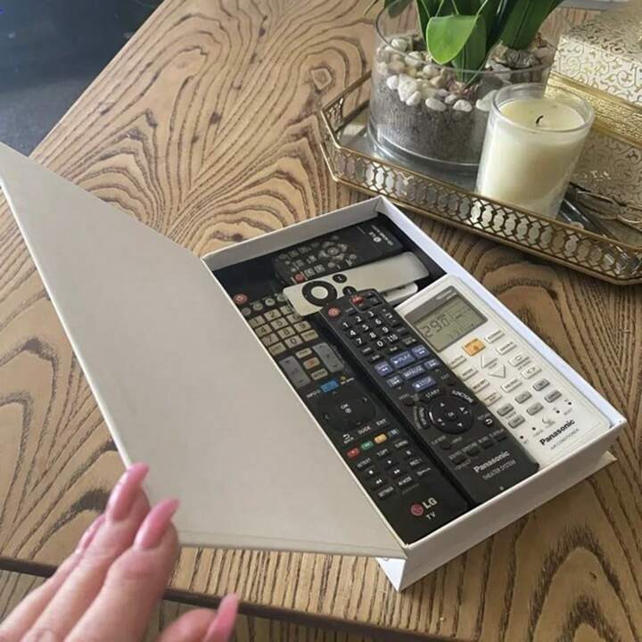 1pc Luxury Fake Book Can Open Decorative Book Home Decoration Living Room Accessories Fashion Hom... | SHEIN