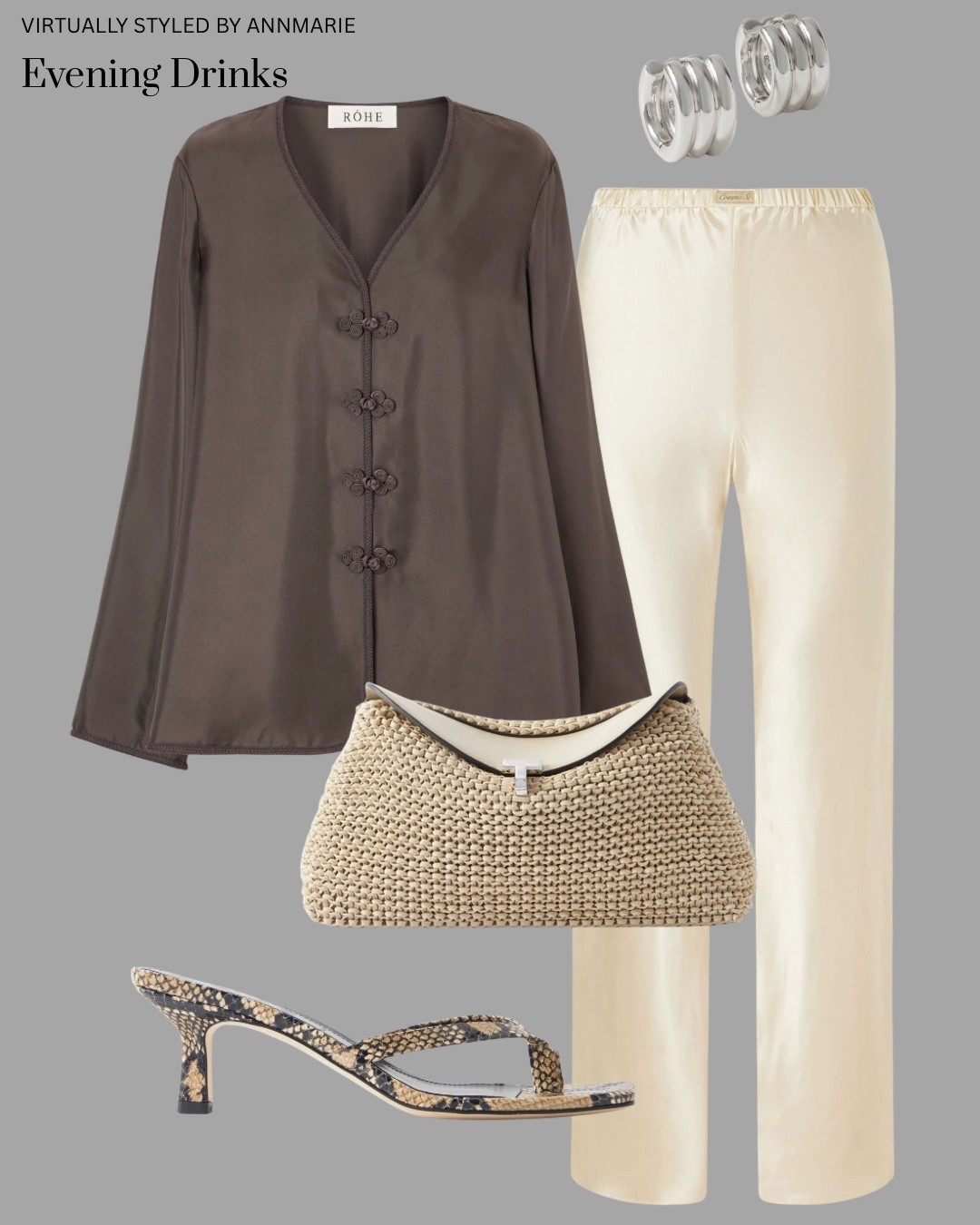 Evening look with Rohe silk jacket 

#LTKspring #LTKpartywear #LTKluxury