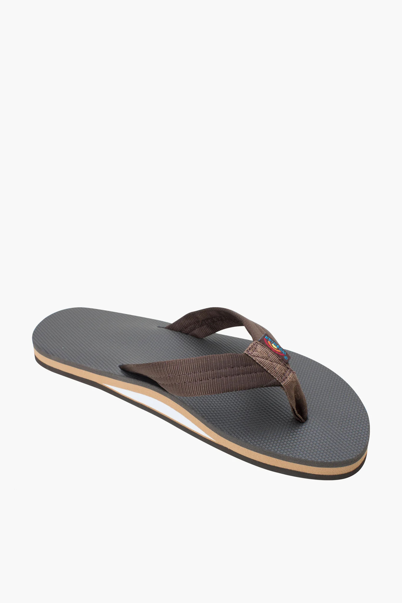 Brown Classic Rubber Single Layer Arch Support Sandal | Tuckernuck (US)