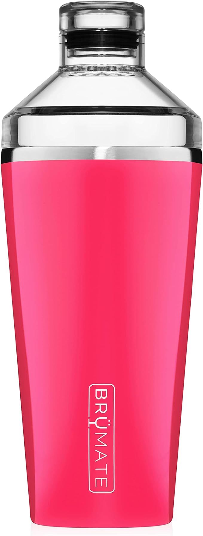 BrüMate Shaker, 20oz Triple-Insulated Stainless Steel Cocktail Shaker and Tumbler With Clear, Sh... | Amazon (US)