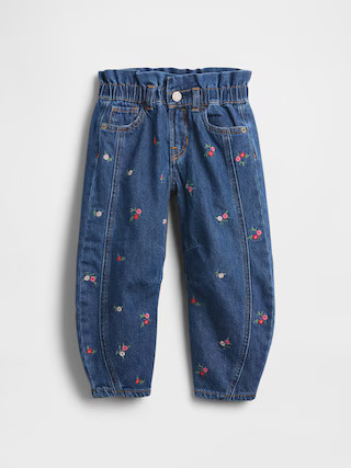 Baby & Toddler Floral Horseshoe Jeans | Gap (CA)