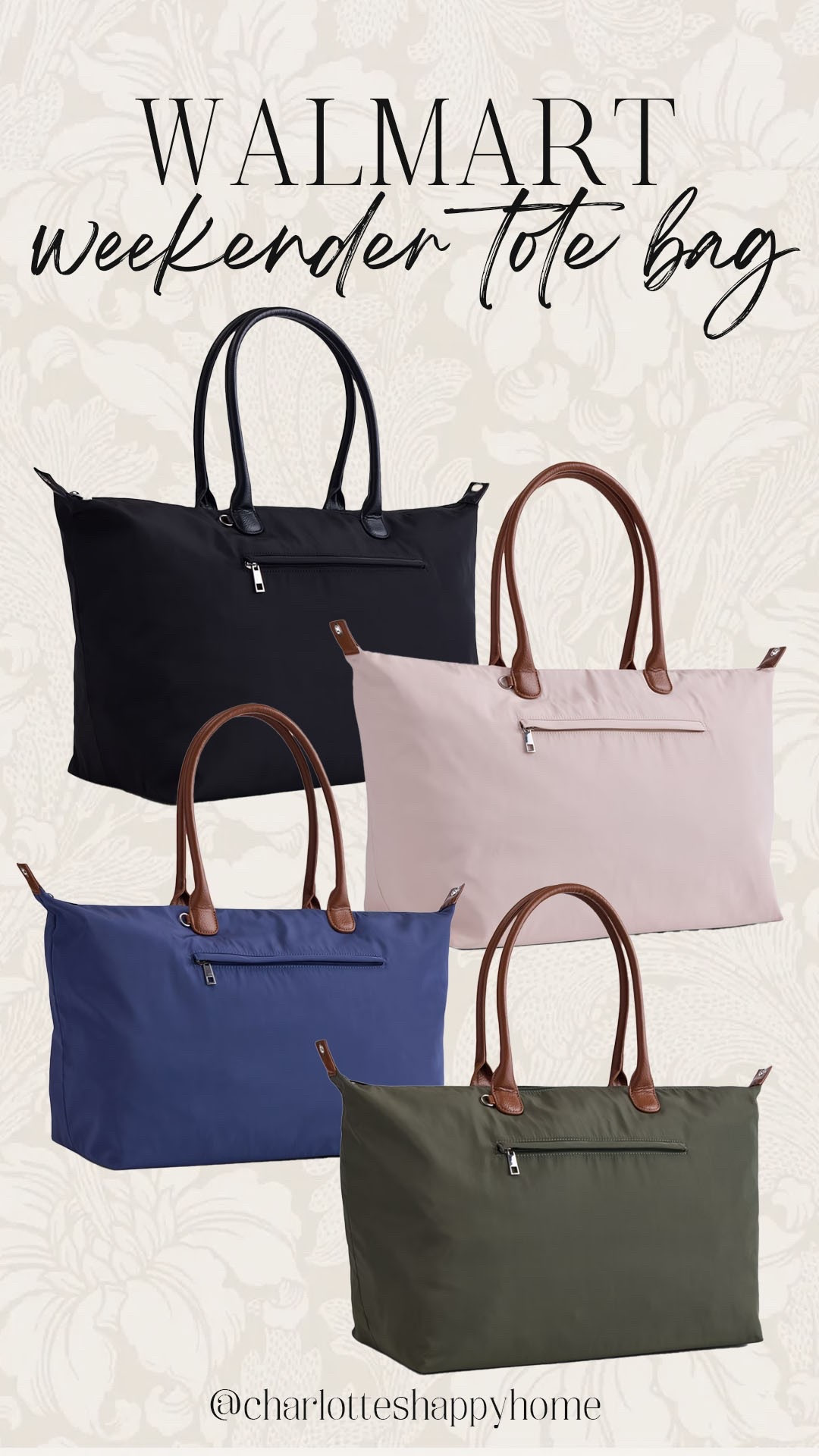 These new Walmart weekender tote bags look like the high end version but these are UNDER $30! Get yours before they sell out! 

#walmartfinds

Walmart finds. Walmart weekender tote bags. Walmart look for less bag.

#LTKgrwm #LTKSeasonal #LTKTravel