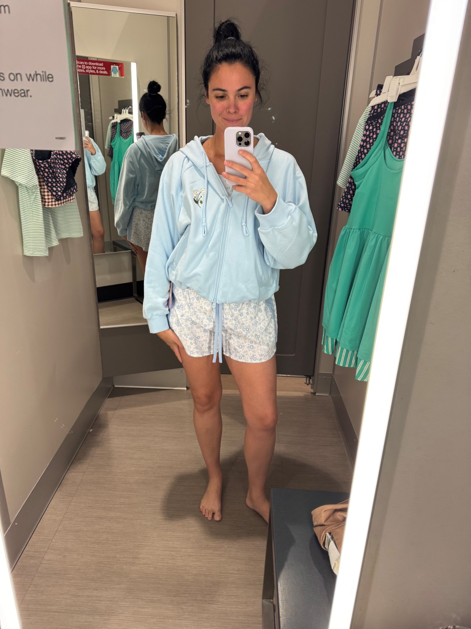 Target athletic wear, size large in shorts and bra, size XL in sweatshirt 

5’8” 160 pounds

#LTKfitnessgoals #LTKmomlife #LTKActive