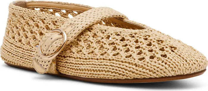 Alara Woven Mary Jane Flat (Women) | Nordstrom