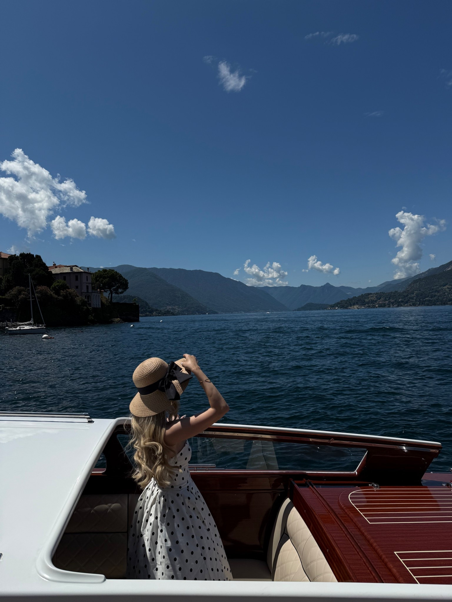 Boat trip outfit lake como 🤍 
Polka dot stress 

#lakecomo #boattrip #polkadot #LTKdresses #summerdress #vacay

#LTKkleider #LTKdatenight #LTKsummer
