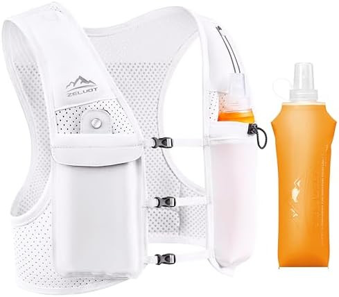 Running Vest for Women Men, USA Original Patent, Adjustable Chest Straps Running Hydration Vest w... | Amazon (US)