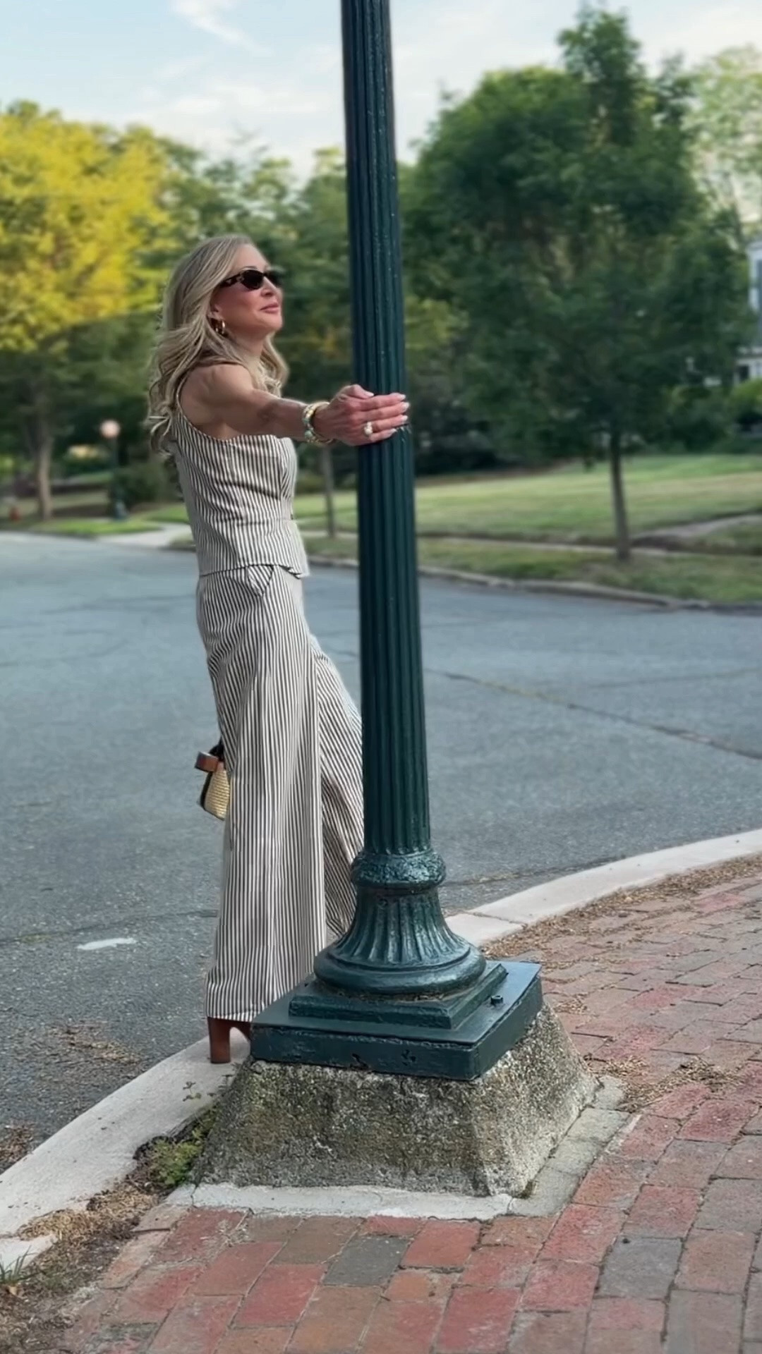 Love this set from Benaar LA!  Brown and white is so crisp and perfect for summer!  This is dressy enough and casual enough for everyday!  Perfection!  Linking a few other favorites from Benaar as well!

#LTKSeasonal #LTKootd #LTKOver40