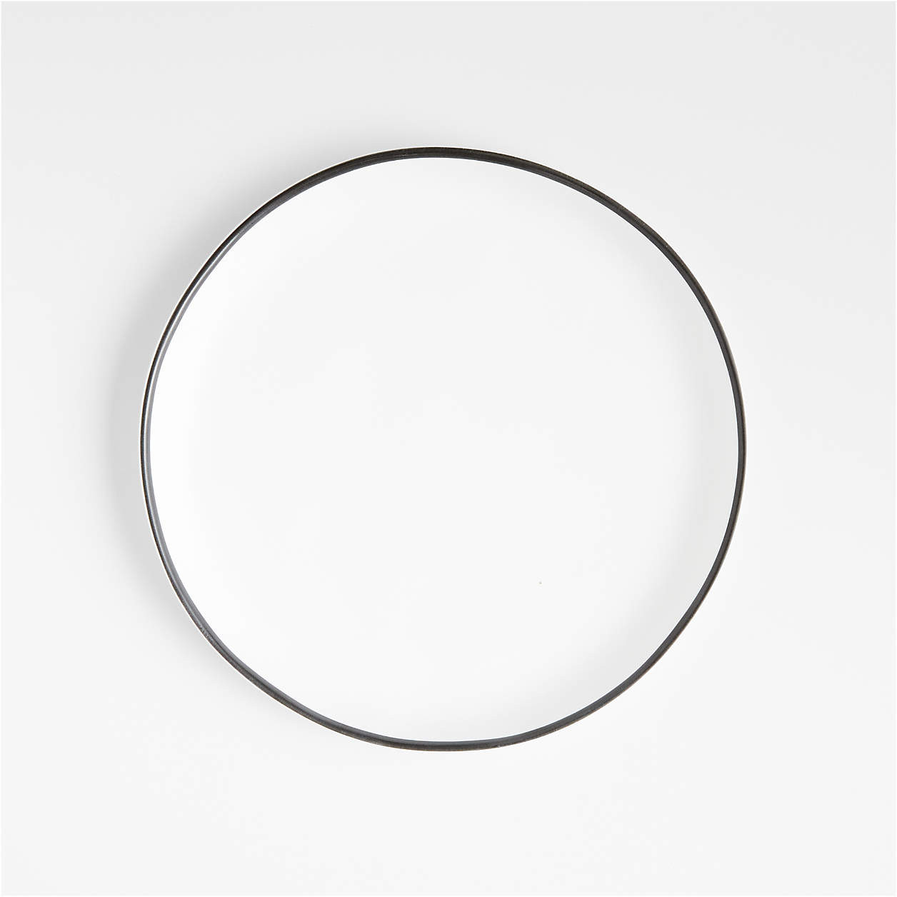 Range White Outdoor Melamine Salad Plate by Leanne Ford + Reviews | Crate & Barrel | Crate & Barrel