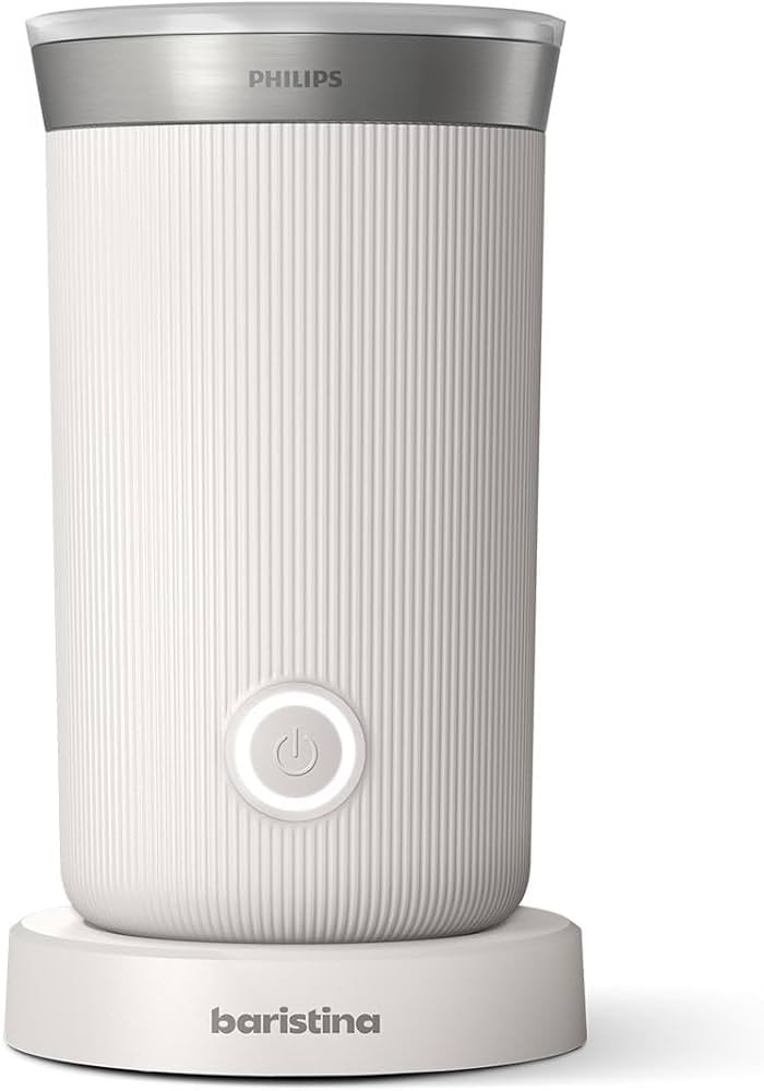 Philips Baristina Milk Frother - Foam milk perfectly​. Hot and Cold. Dairy and Non-Dairy. Easy ... | Amazon (US)