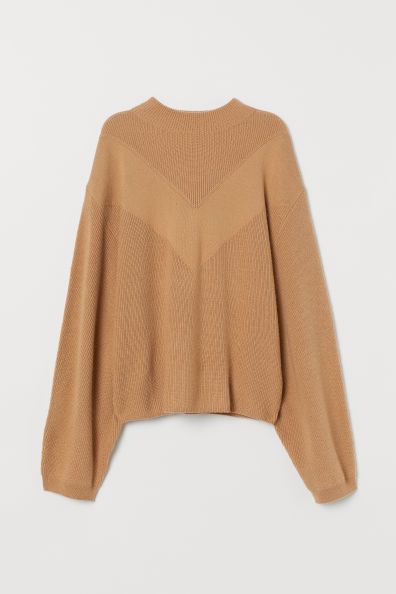 Knit Dolman-Sleeved Sweater | H&M (US)