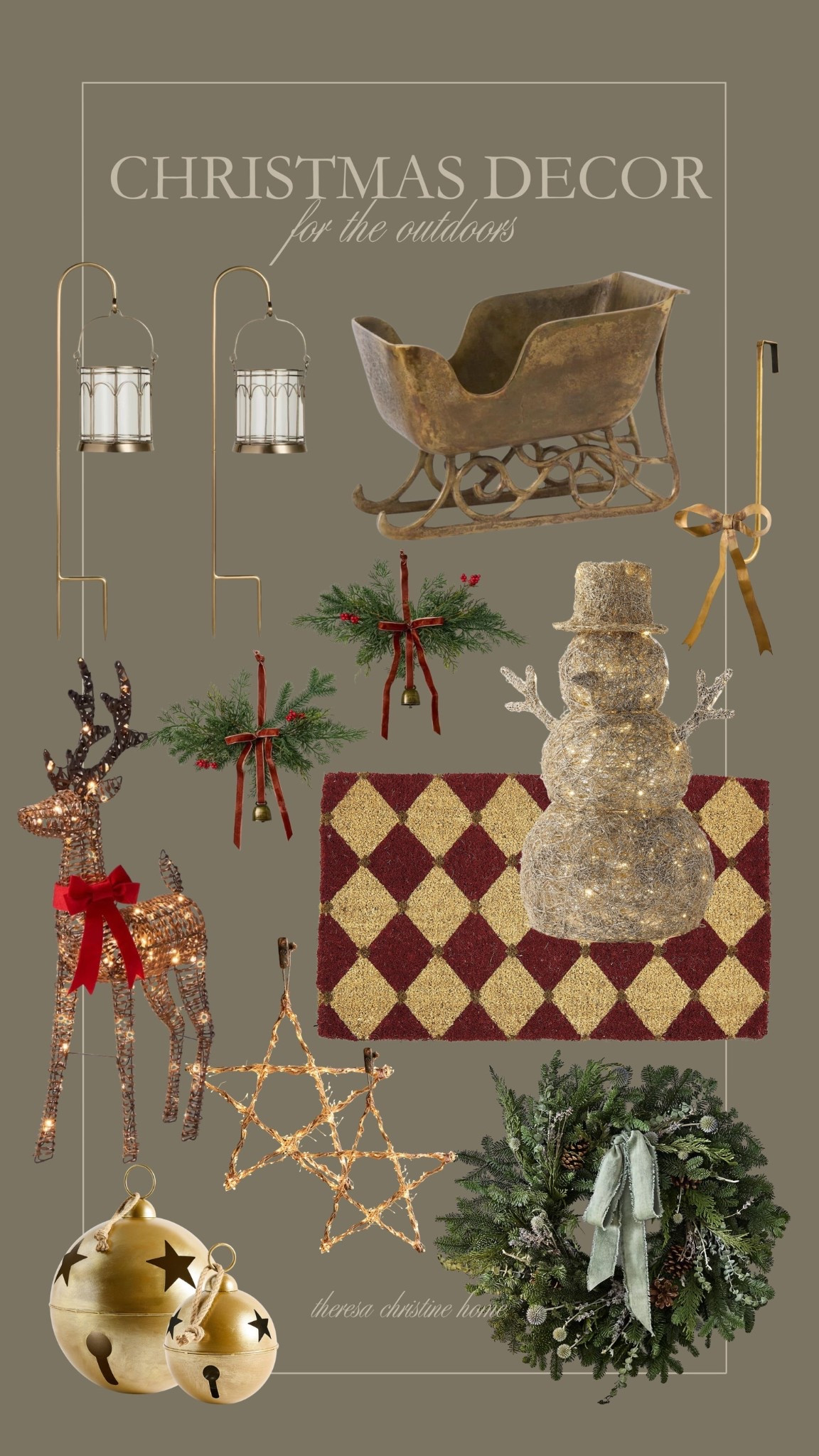 It’s not too late to decorate for Christmas 🎅🏻 Outdoor Christmas decor! Christmas inspo for the outdoors. Front porch Christmas! 

#LTKHome #LTKHoliday #LTKSeasonal