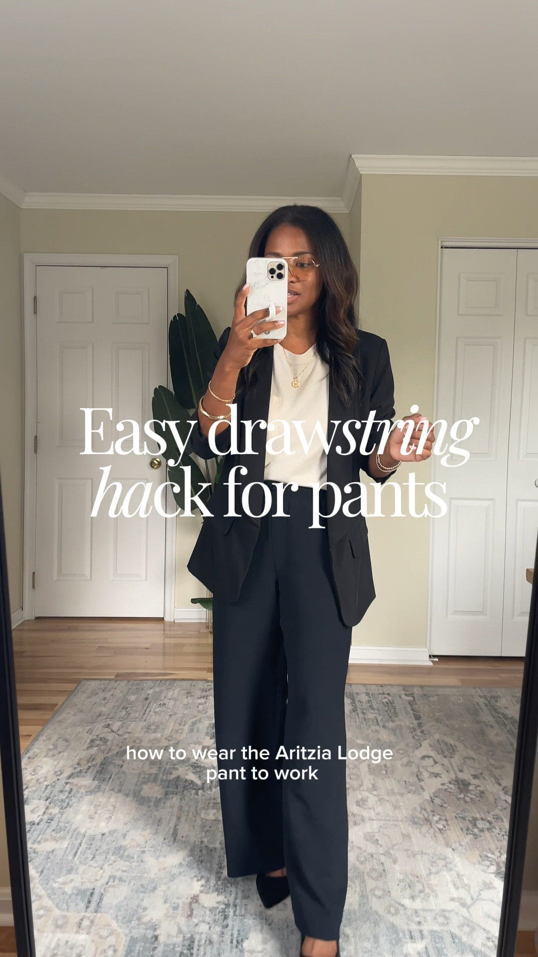 I’m wearing a small (regular) in the Aritzia lodge pants. I am 5.5 with a slightly longer torso. I am wearing a medium in the cream top. Linking similar blazers

#LTKgrwm #LTKootd #LTKOver40 #LTKgrwm #LTKootd #LTKOver40