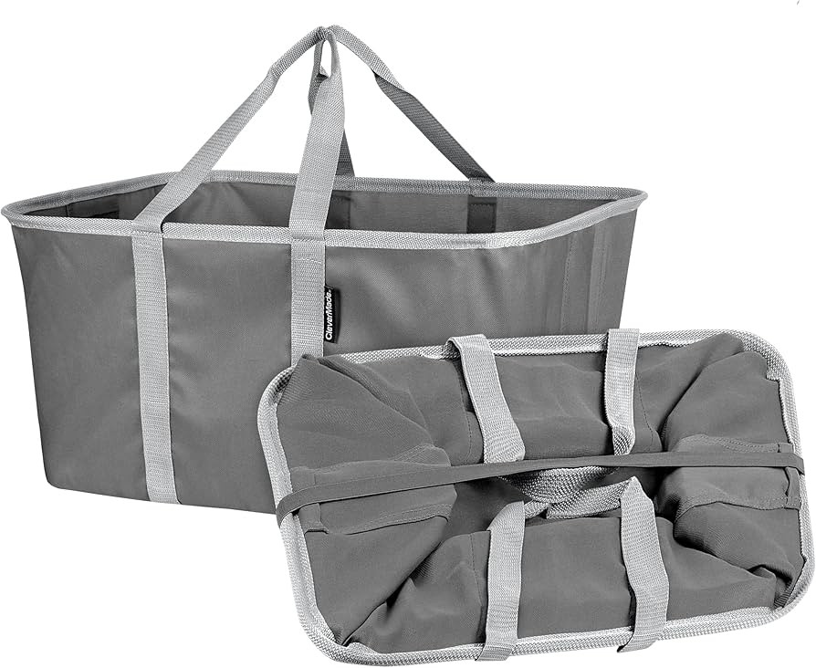 CleverMade Collapsible Fabric Laundry Baskets - Foldable Pop-Up Storage Container Organizer Bags ... | Amazon (US)