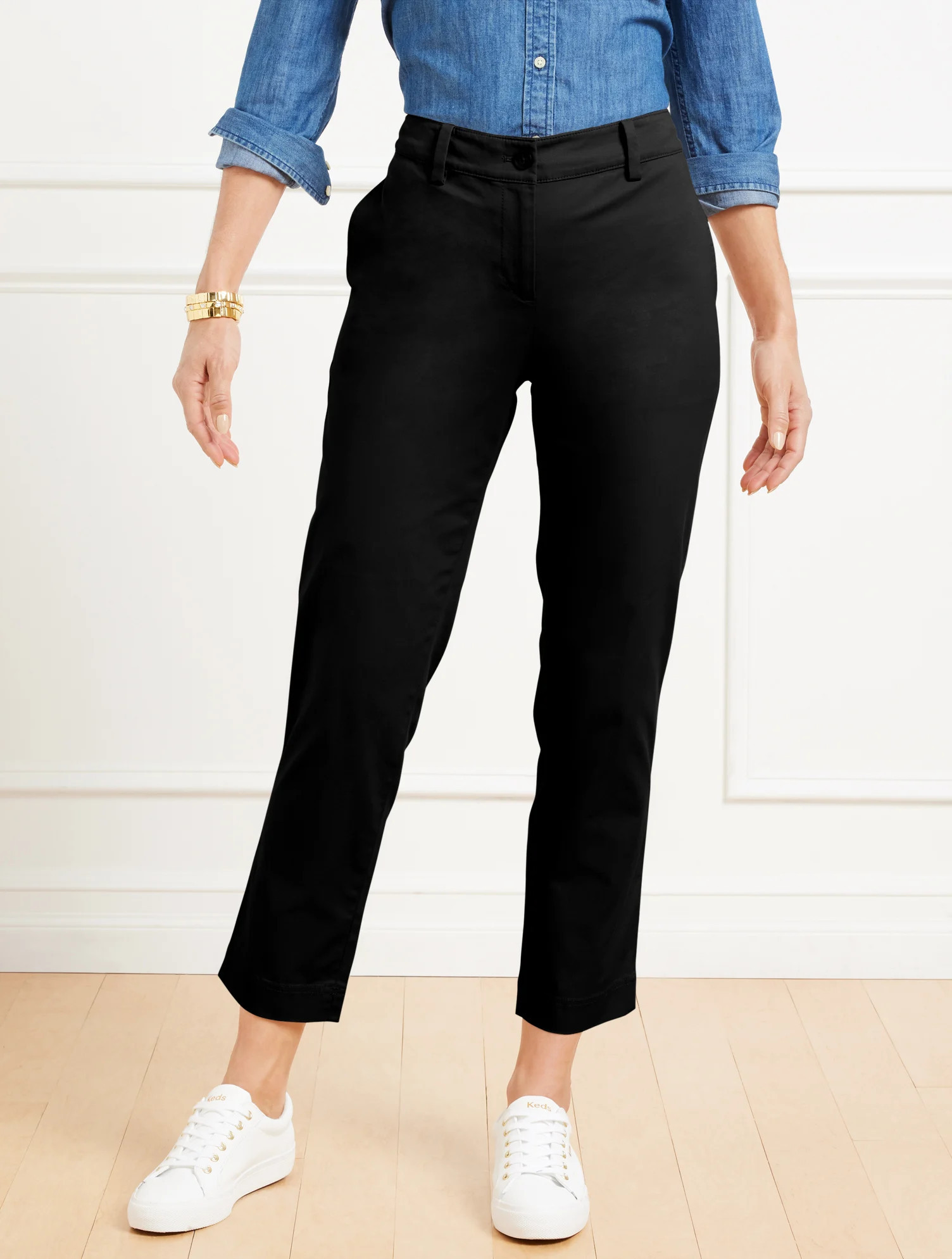 Perfect Crops Pants - Curvy Fit - Black - 2 Talbots | Talbots