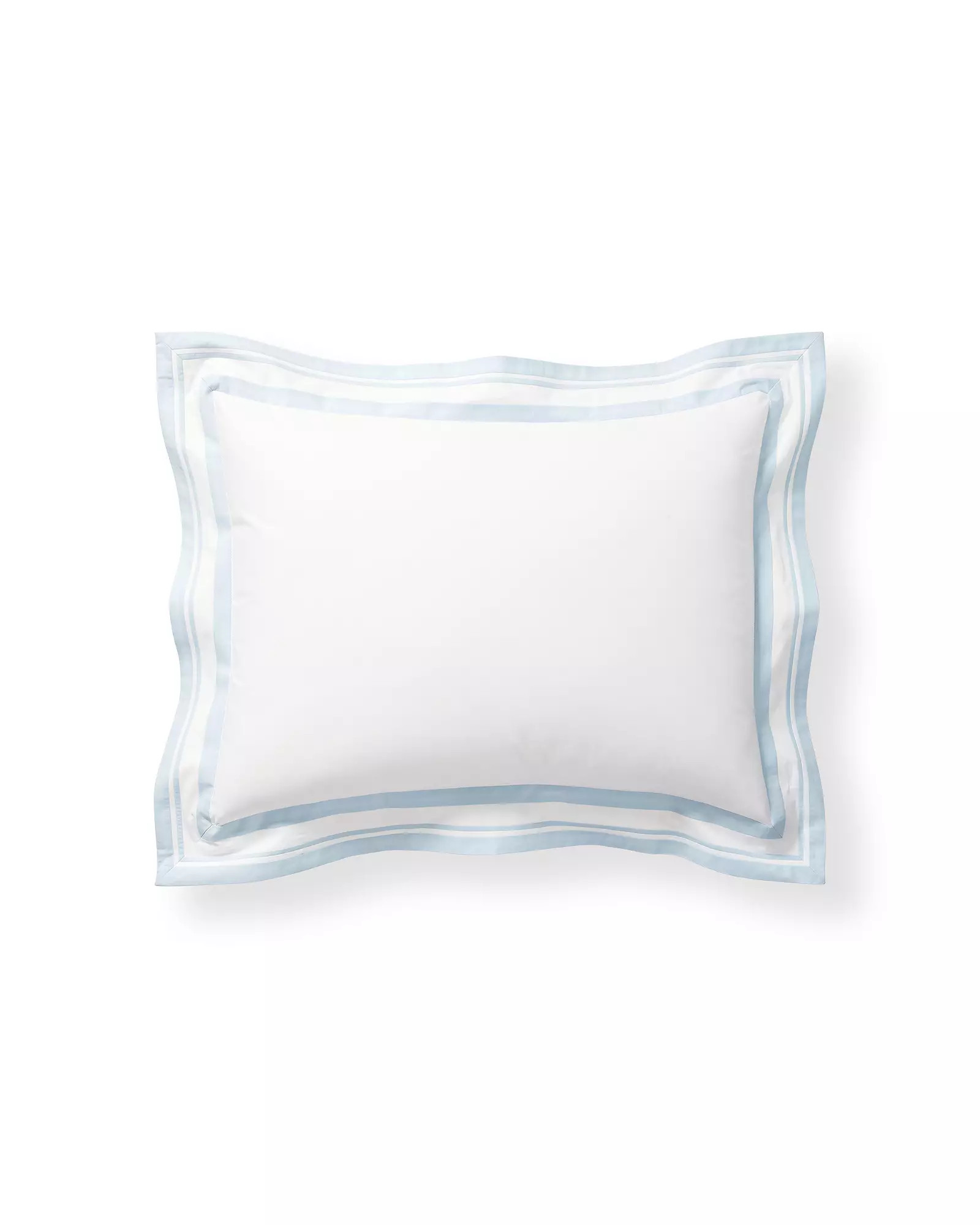 Castine Percale Sham | Serena and Lily