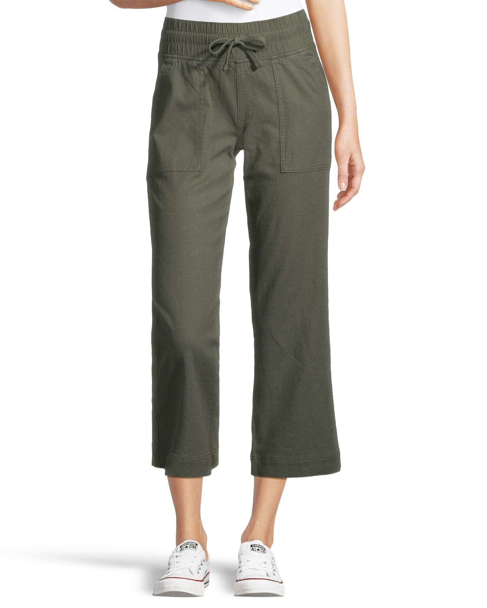 Denver Hayes Women's Mid Rise Wide Leg Crop Pants #3DJDDHSP4-710 | Mark's - Lequipeur