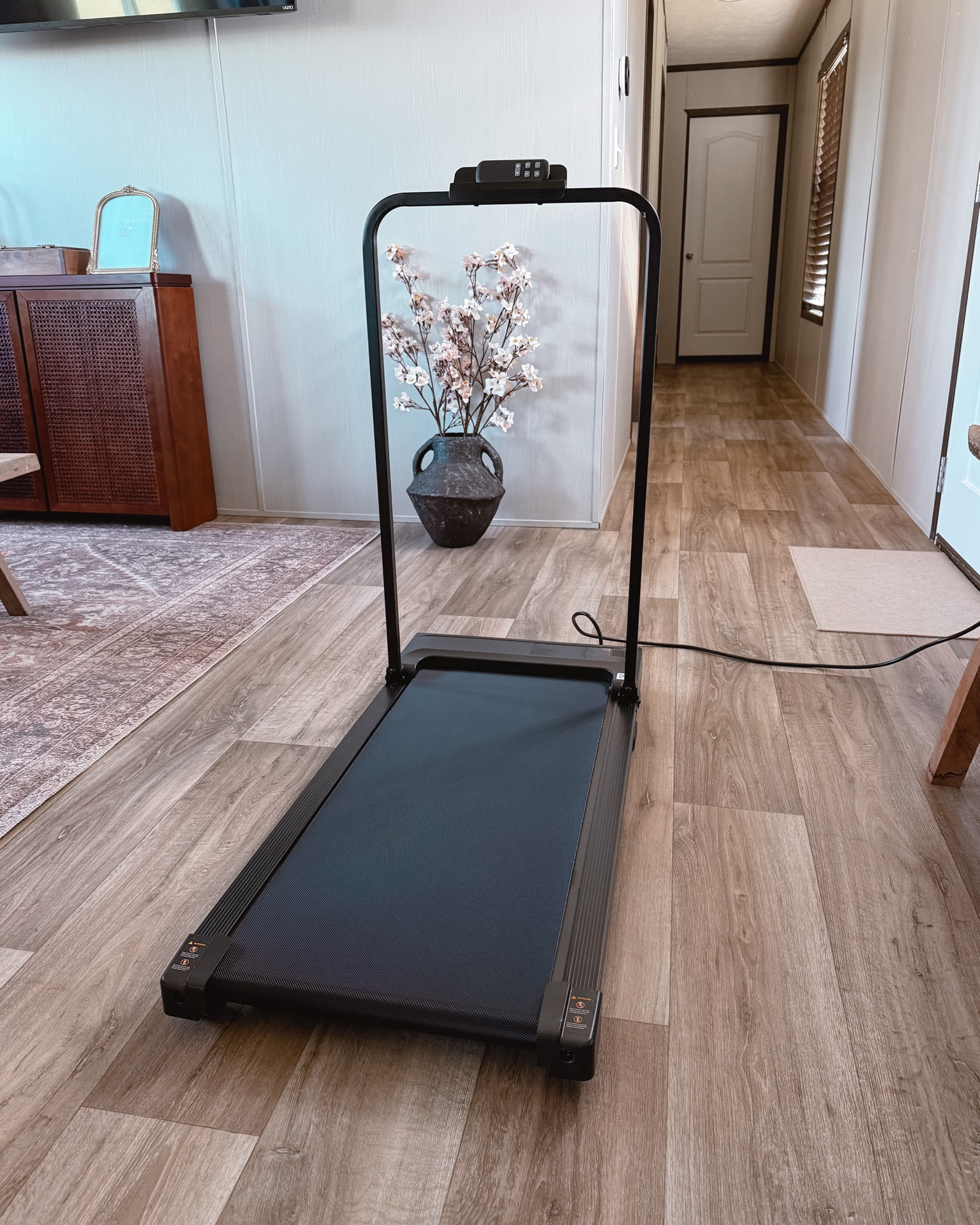 My Mother’s Day gift (that I specifically asked for) 🤪🩵 Under $100 + it’s on sale!!! 

This walking pad/foldable treadmill is a total game changer - esp for busy mamas like myself.

#LTKselfcare #LTKfitnessgoals #LTKActive