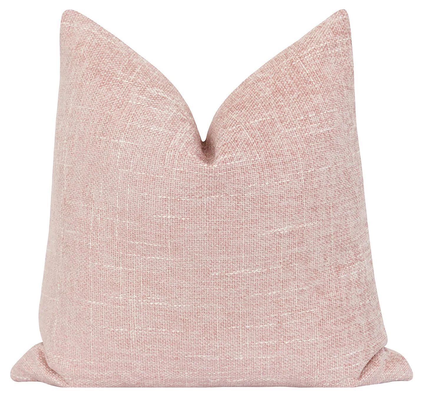 Mandon Blush Pink Woven Pillow | Land of Pillows