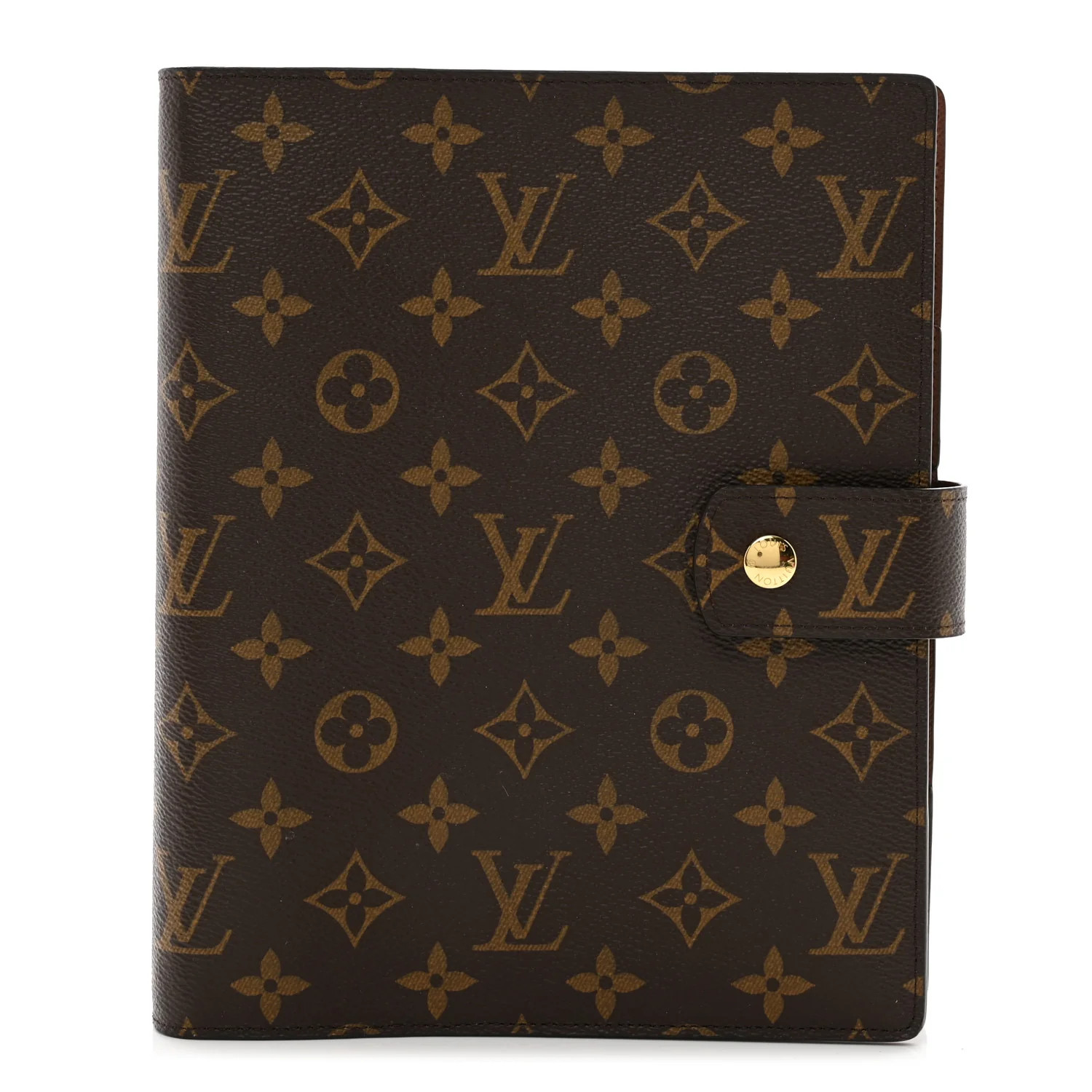 Monogram Large Ring Agenda Cover | FASHIONPHILE (US)