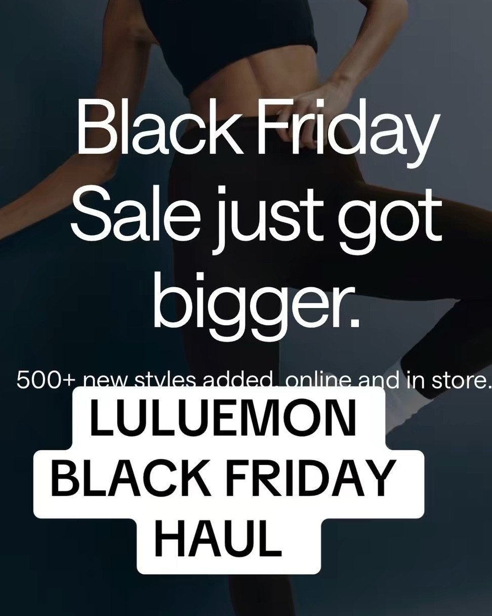 LULULEMON has SO many good black friday finds on their website right now!! AND, I feel like they have so many more colors than they’ve had in the past!! 
Linking everything below as well as some other options!!! 

#LTKSaleAlert #LTKCyberWeek #LTKGiftGuide