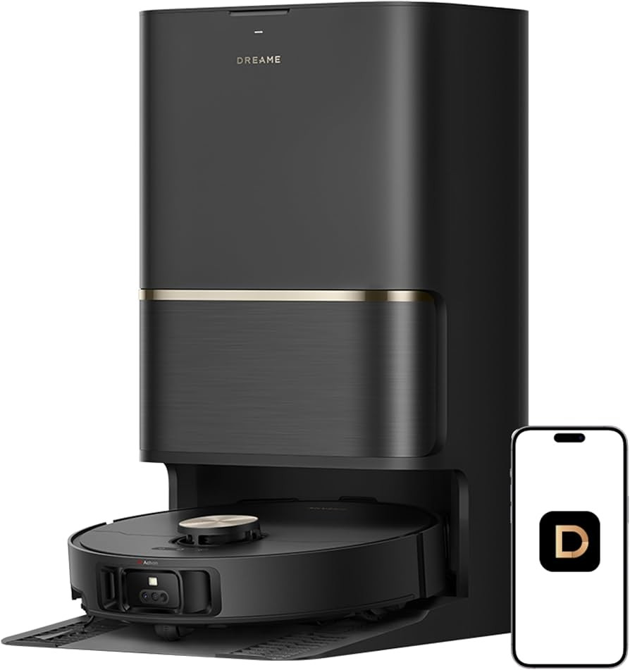 DREAME L50 Ultra Robot Vacuum and Mop Black with Auto-Empty and Mop Self-Cleaning, Precise Obstac... | Amazon (US)