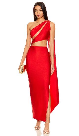 Kalentina Dress in Red | Revolve Clothing (Global)