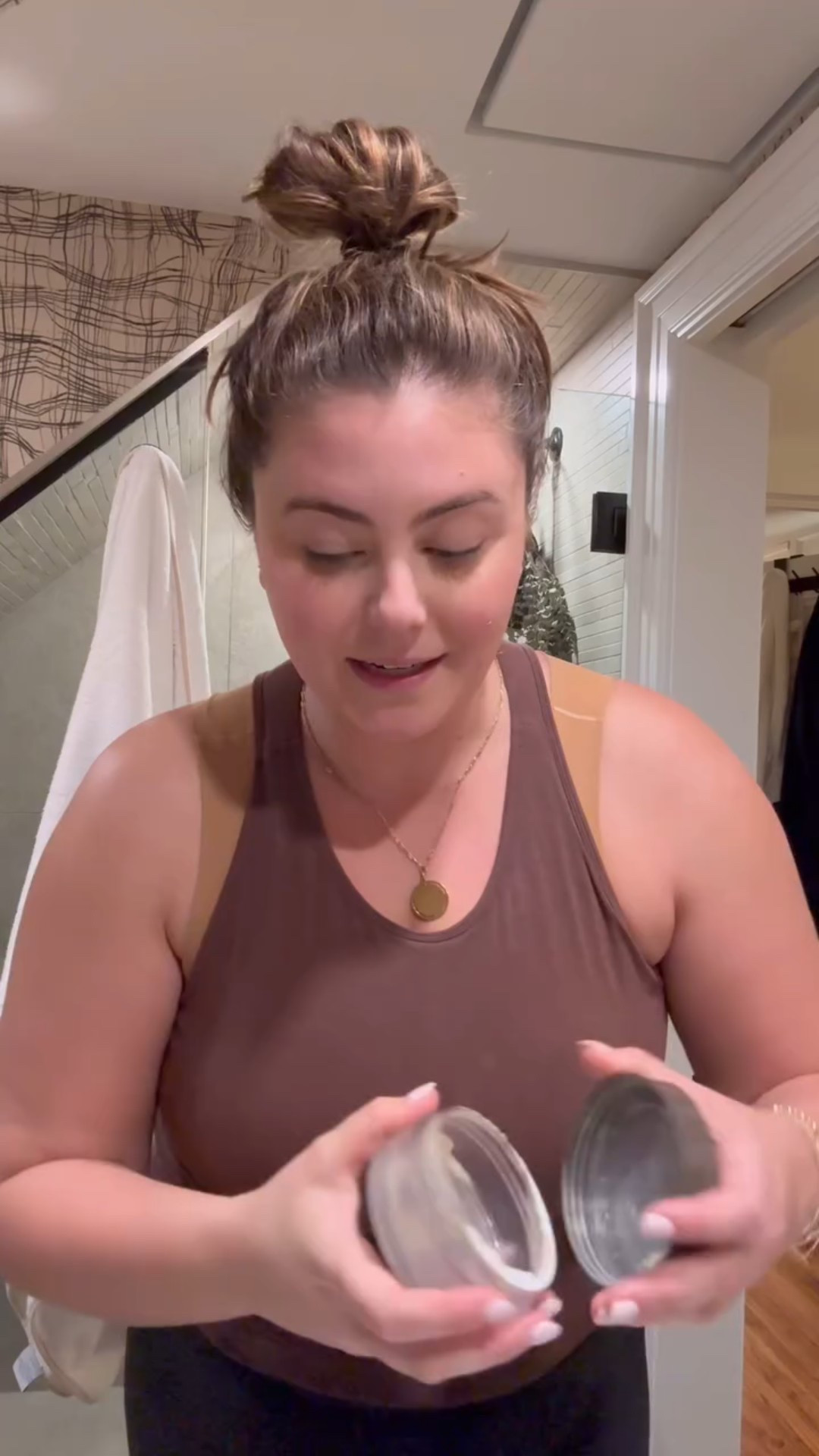 Cleansing balm is a must have in my nighttime skincare routine! I prefer Colleen Rothschild or Elemis and excited to use this new Elemis black cherry cleansing balm! Wearing size XXL in tank (sharing similar styles) & XL in wire free bra. 
*Use CARALYNFS15 at EBY
*Use CARALYN20 at Spanx 
*Use CARALYN20 at Oak & Luna

#LTKStyleTip #LTKBeauty #LTKMidsize