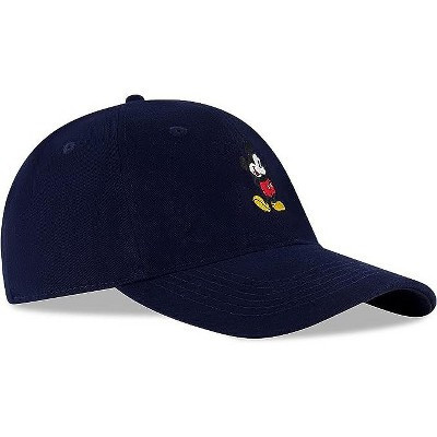 Disney Mickey Mouse Adults Men's Baseball Hat- Navy | Target