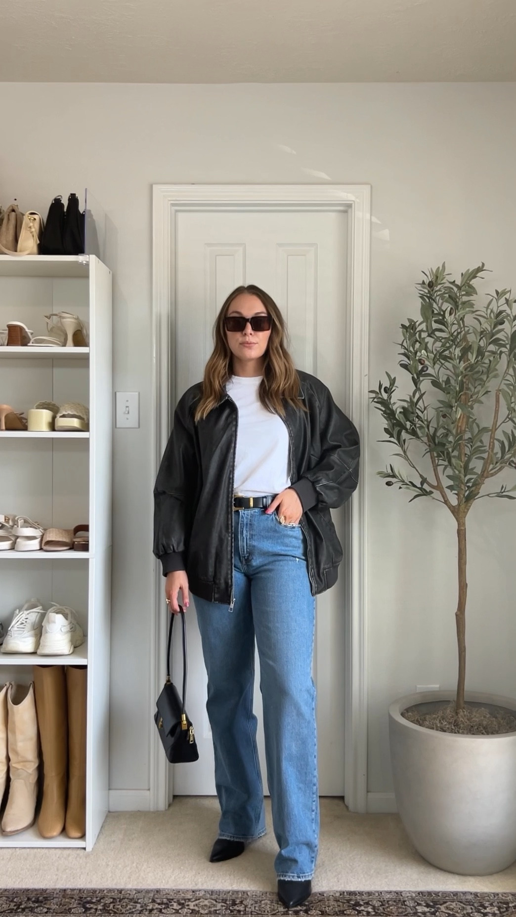 turns out the perfect fall date night look is a simple white tee + jeans paired with your favorite jacket... i dont make the rules 😉👏🏻⁠

Jacket XXL
Jeans 28L curve love 
Boots are old 
Tee M
⁠.⁠
.⁠
.⁠
.⁠
capsule wardrobe, neutral style, minimalistic aesthetic fashion, aesthetic style, fashion style, streetwear style, Pinterest girl, Pinterest aesthetic, Pinterest style, casual style, fall style, fall outfits, cute fall style, effortless chic, outfit inspo. #falloutfitideas #fashioninspired #pintereststyle #pinterestoutfit 

#LTKSeasonal #LTKstyletip #LTKfindsunder100