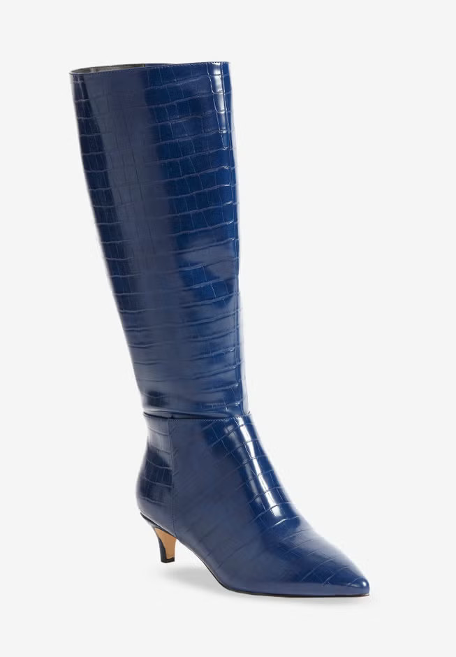 The Poloma Tall Wide Calf Boot By Comfortview | Avenue